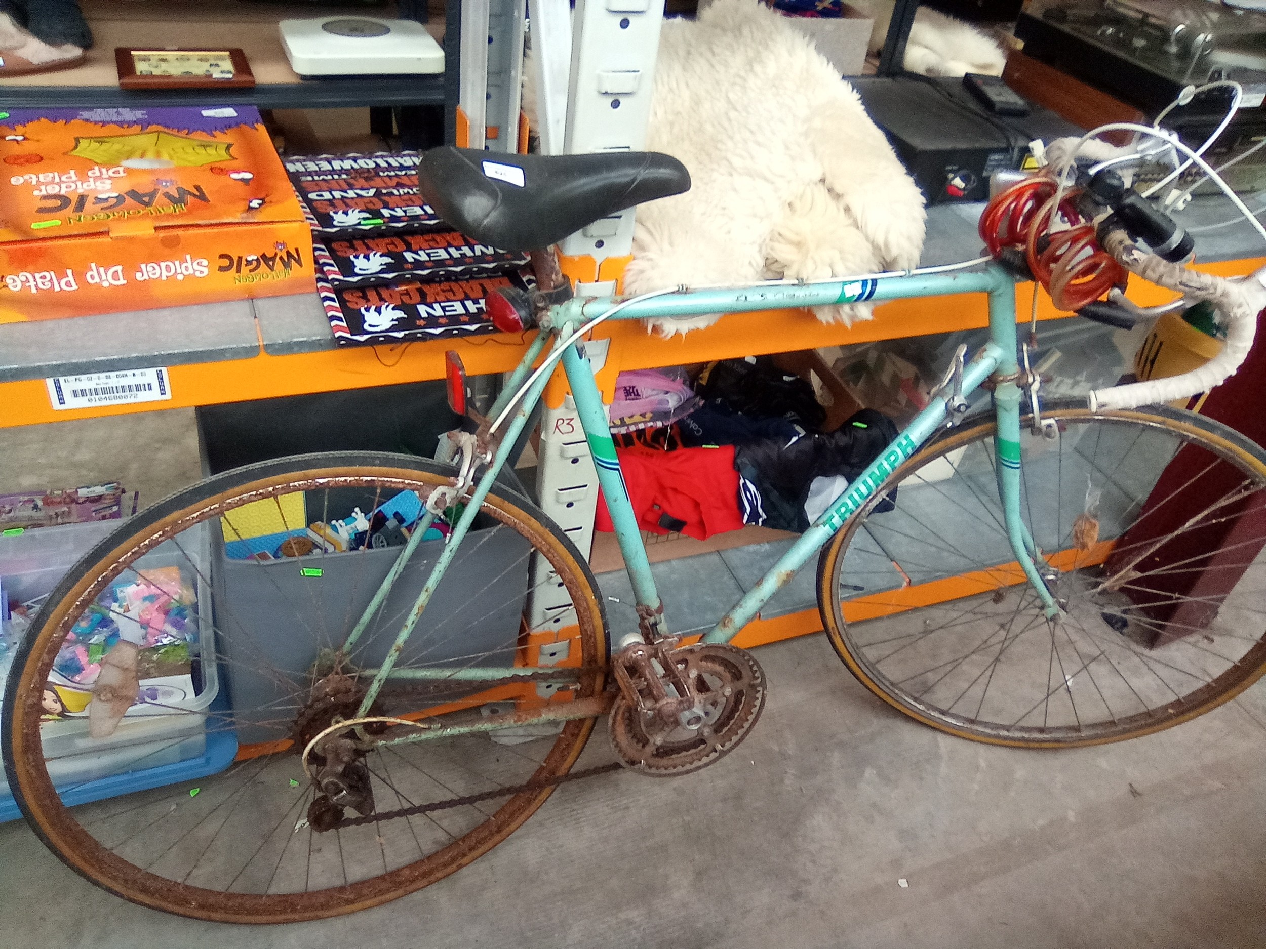 Triumph road bike