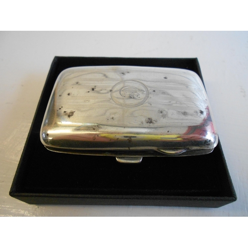 33 - Small Silver Cigarette Case,52.8grams