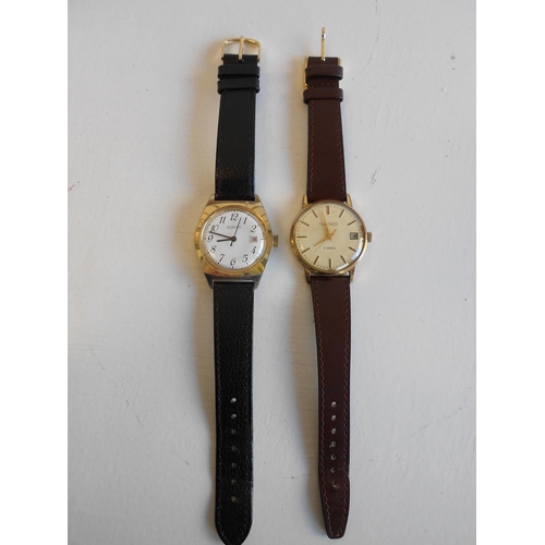 47 - 2 wind up Gents Watches,