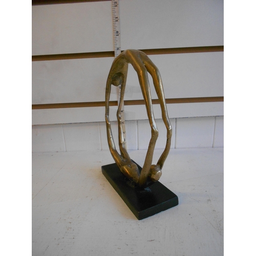 41 - Bronze Abstract Sculpture