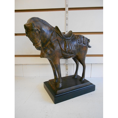 8 - Heavy Bronze Tang Horse