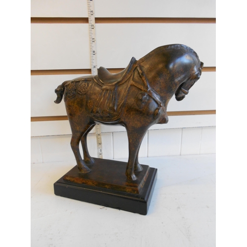 8 - Heavy Bronze Tang Horse