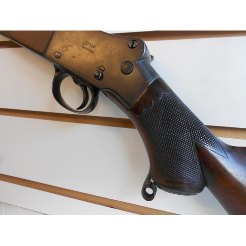 174 - Holland & Holland Ltd Martini Rifle 450. Unique Finely Engraved Case, Special Order Holland & Hollan... 