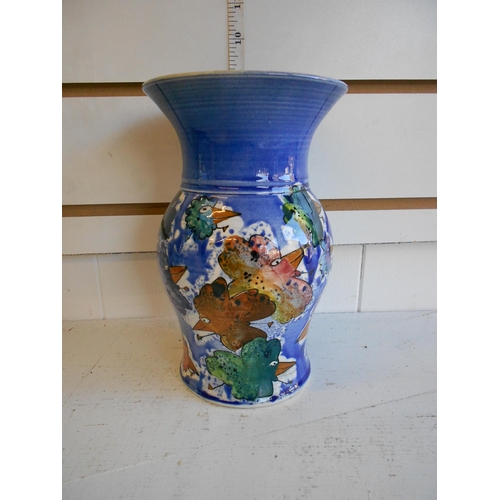 32 - Signed Miller Vase, Carlton Ware Designer. 21cm Hight