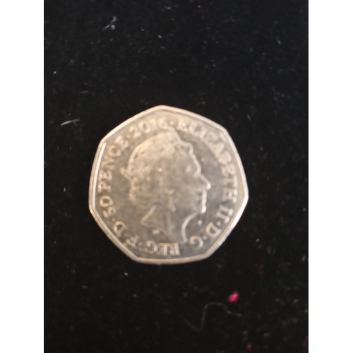 138 - 2016 Peter Rabbit 50p Piece