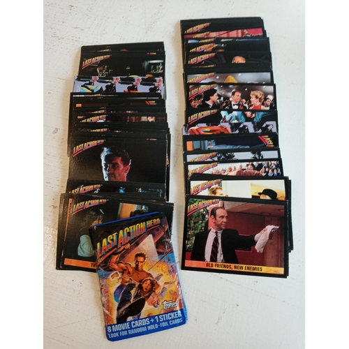 306 - Quantity of Last Action Hero Collectors cards