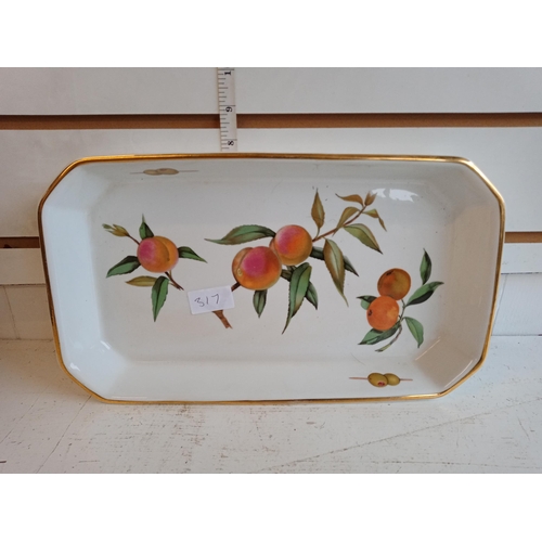 317 - Royal Worcester Heat Proof Dish