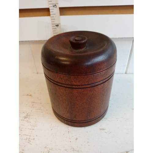 322 - Treen Lidded Jar