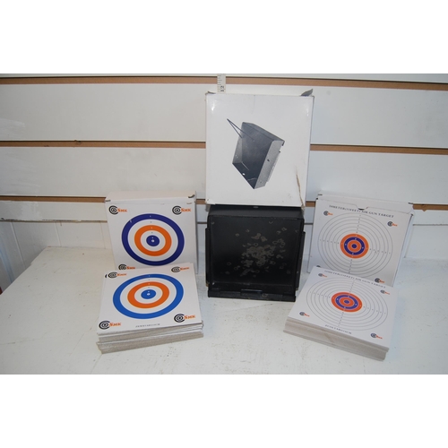 99 - 2 Boxes of Targets & Target Holder