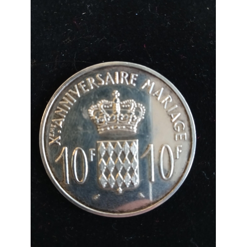 141 - Silver Ten Franc Coin