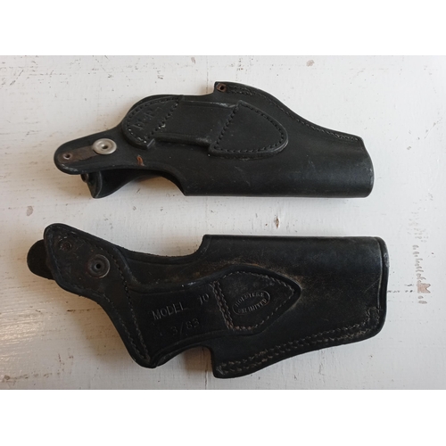 253 - 2 Leather Gun Holsters