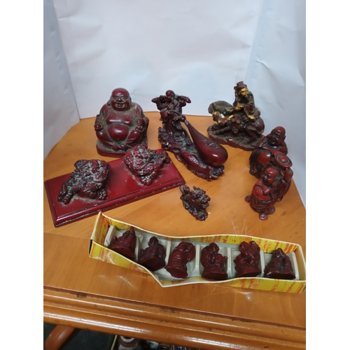 367 - Selection of Red Buddhas