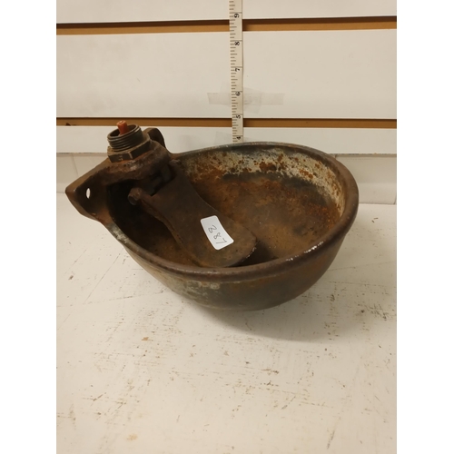 387 - Antique Cast Iron Water Feeder