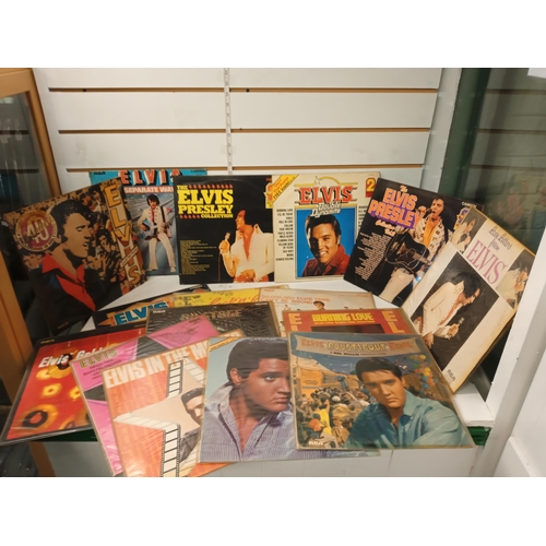 419 - Selection of Elvis Lp's