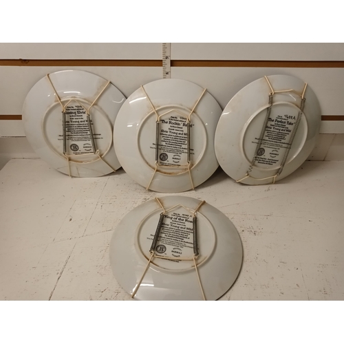 427 - 4 Young & Wild Elvis Plates