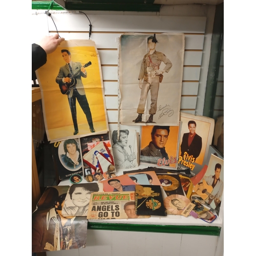 431 - Selection of Elvis Ephemera Inc Posters