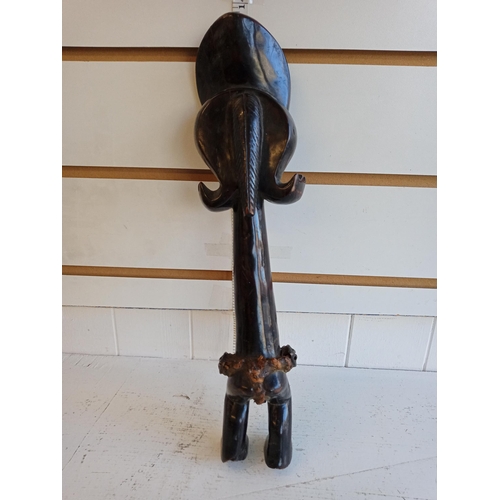 99 - Early Tribal Carving, 37cm tall