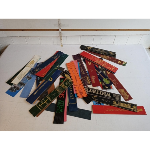 311 - Selection of Unused Leather Book Marks