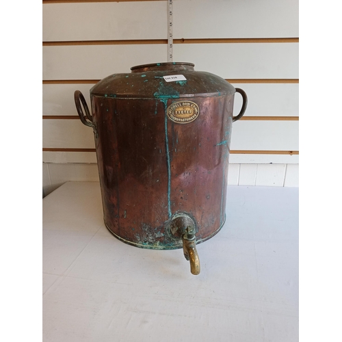 318 - Whipple Brothers Exeter Copper Urn