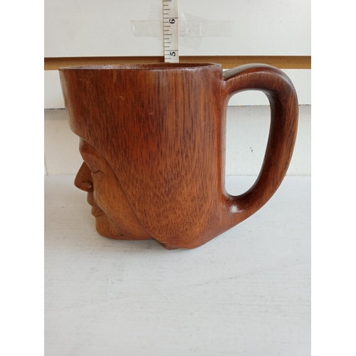 8 - Carved Wooden Cup