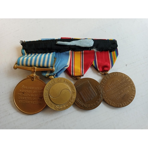 102 - Group of American Medals with Korea Medal