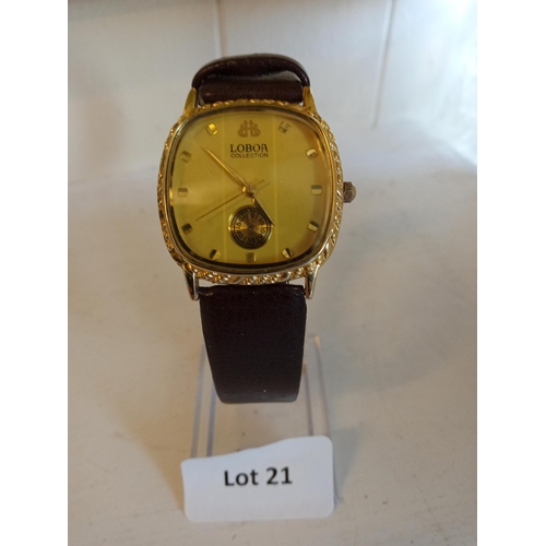 21 - Loboa Collection Quartz Wrist Watch