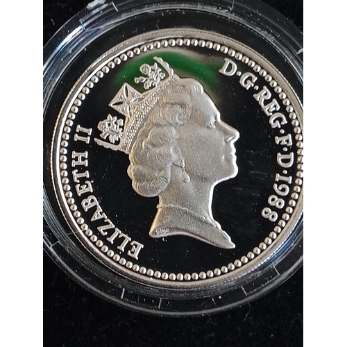 161 - 1988 Silver £1 Coin