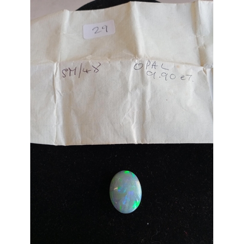 165 - 9.9ct Opal Stone