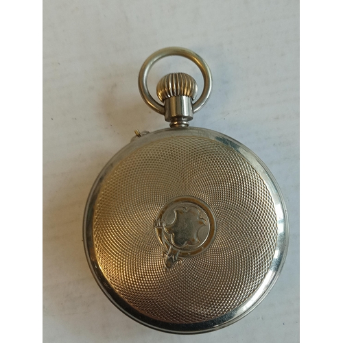 187 - Gents Mechanical Pocket Watch,working