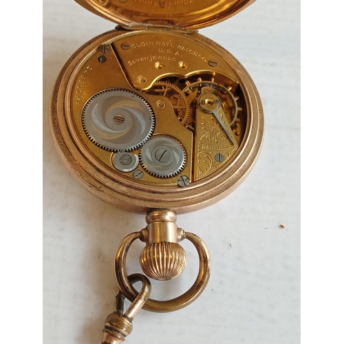 219 - Elgin American Pocket Watch,not working