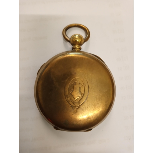 227 - Brass Pocket Watch