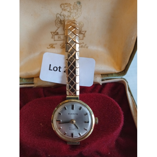 233 - Everite Vintage Ladies Mechanical Wrist Watch