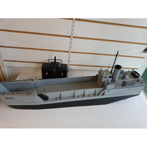 44 - Remote Control Landing Craft. In good working order