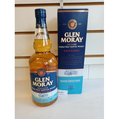 95 - 70cl Glen Moray Single Malt Scotch Whiskey