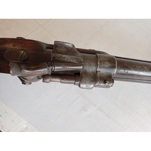 157B - E M Riley & Co London Sniders Patent 1880's Boar War 2 Band Black Powder Rifle. In Lovely Condition ... 