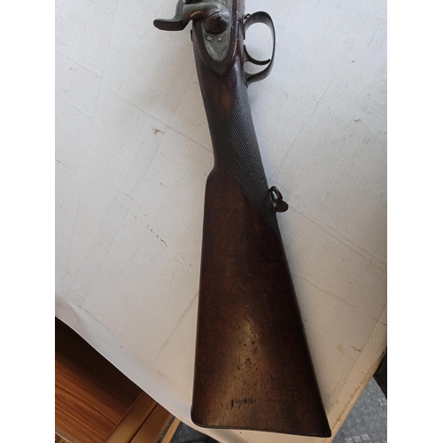 157B - E M Riley & Co London Sniders Patent 1880's Boar War 2 Band Black Powder Rifle. In Lovely Condition ... 