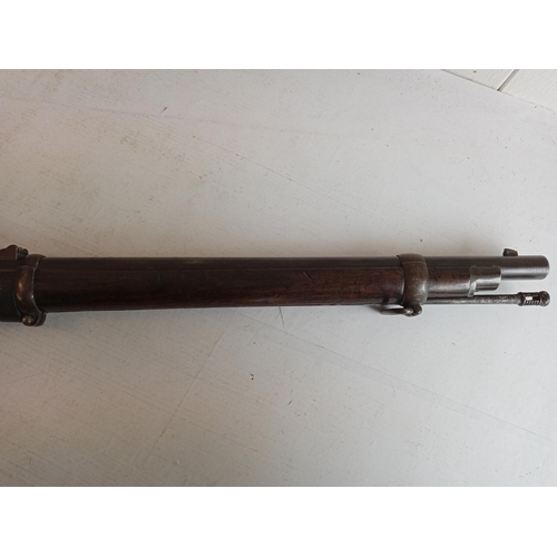 157B - E M Riley & Co London Sniders Patent 1880's Boar War 2 Band Black Powder Rifle. In Lovely Condition ... 