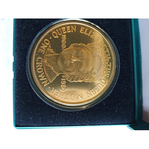 158 - The London Mint Office 2012 Super Crown Size Coin, Ten Crowns in Presentation Case with Certificate ... 