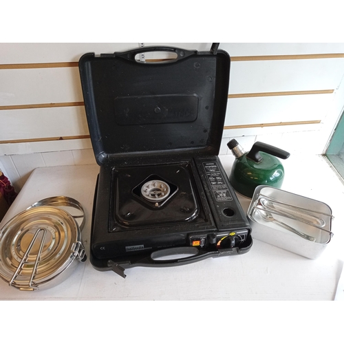 298 - Camping Accessories, Stove, Kettle & Other