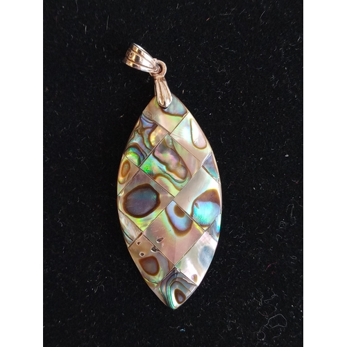 118 - Power Shell Pendant Silver