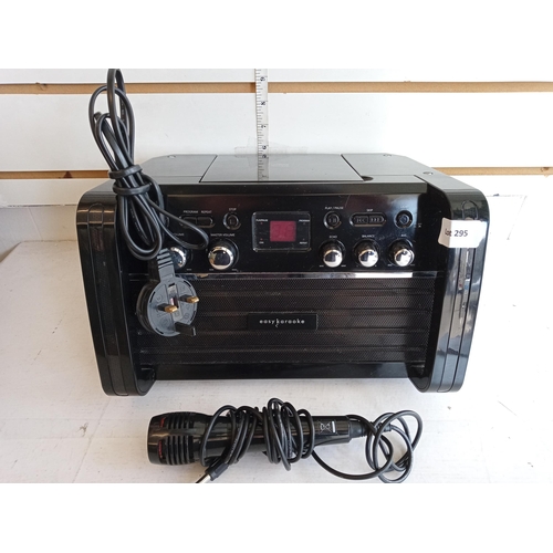 349 - Easy Karaoke Machine with Mic, Working