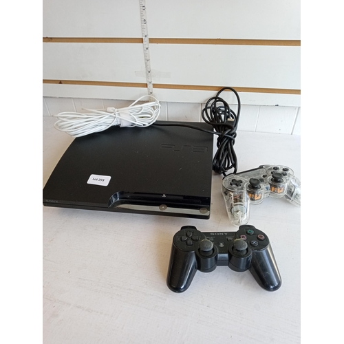 258 - Play Station 3 with 2 Controllers