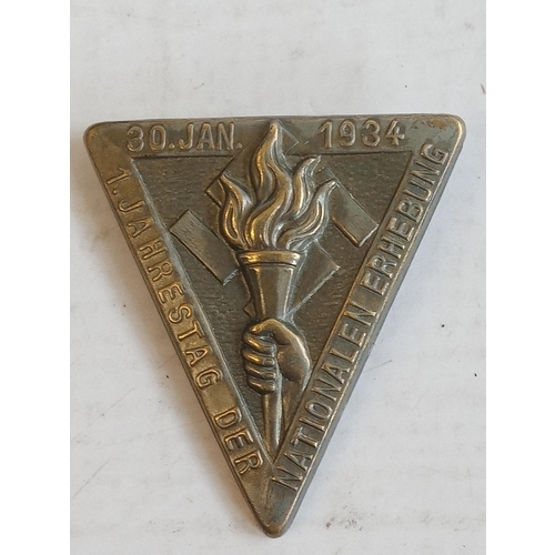 86 - 30th January 1934 Nationalen Erhebumg Sports Badge