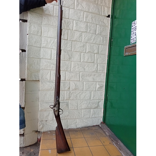 209 - Goergian Brown Bess Hetthland Regiment E23. 
Length 58 inches, Barrel 42 inches Long. British Made