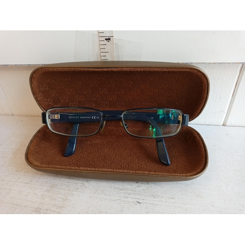 219 - Pair of Genuine Gucci Glasses with Case