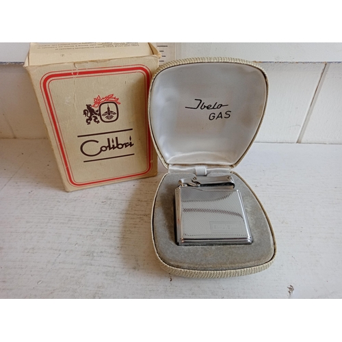 344 - Colibri Lighter in Case and Original Box