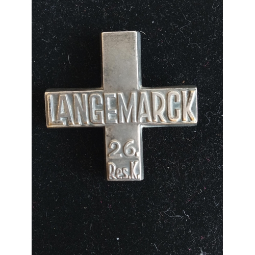 344G - Langemarck Cross.Very rare