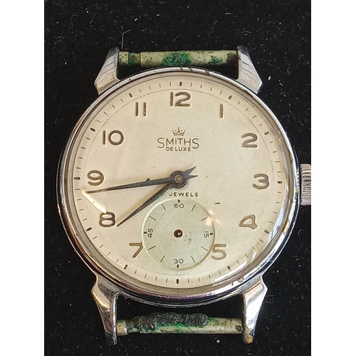 19 - Smiths Delux 18 Jewel Mechanical Wrist Watch