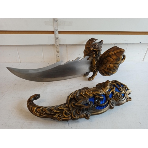 10 - Very ornate Dragon Knife