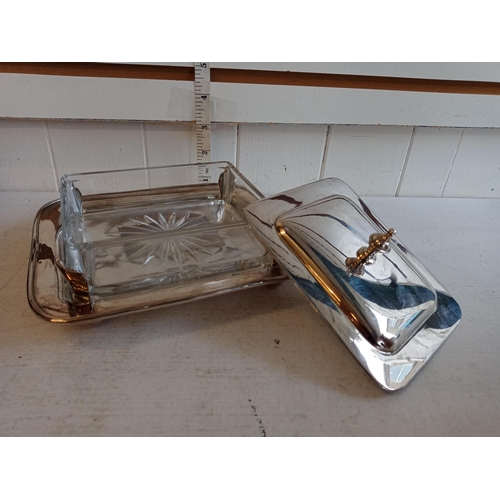 3 - Art Deco Butter Dish